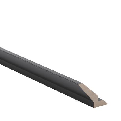 Corniche GoodHome Artemisia Graphite H. 75 mm x l. 2.4 m - Goodhome