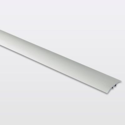 Barre de seuil incurvée en aluminium décor métal mat GoodHome 30 x 1 800 mm
