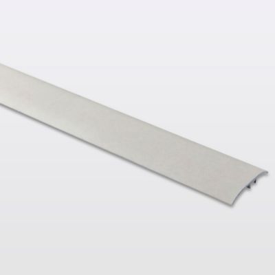 Barre de seuil en aluminium effet béton blanc GoodHome 37 x 930 mm DÉCOR 105