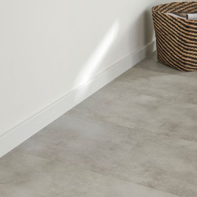 Plinthe Résine Blanc GoodHome 220 x 6 cm Décor 10