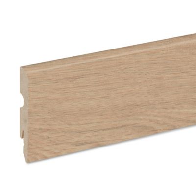 Plinthe MDF 220 x 8 cm Décor 130 chêne naturel (vendue à la pièce)
