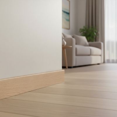 Plinthe MDF 220 x 8 cm décor 130 chêne vendue à la pièce