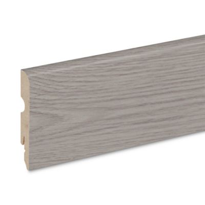 Plinthe MDF 220 x 8 cm Décor 65 gris
