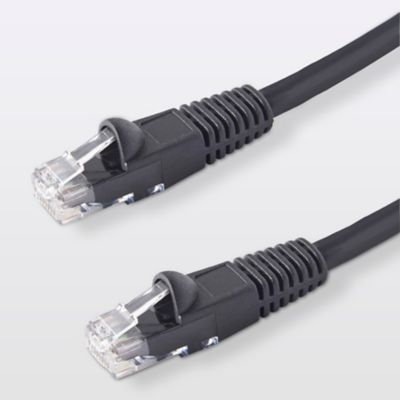 Câble RJ45 Mâle / Mâle Catégorie 5E noir Blyss, 5 m