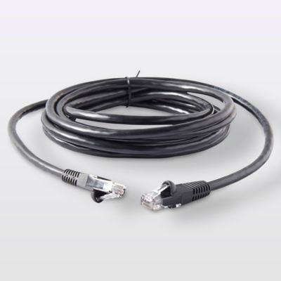 Câble RJ45 Mâle / Mâle Catégorie 5E noir Blyss, 3 m