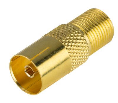 Adaptateur femelle Type F / Femelle ø9.5 mmBlyss, Or