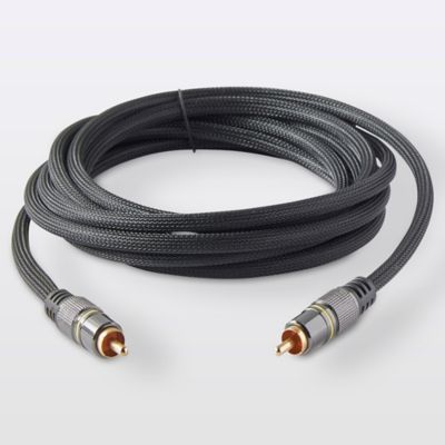 Cordon audio RCA Mâle / Mâle Blyss Or, 3 m