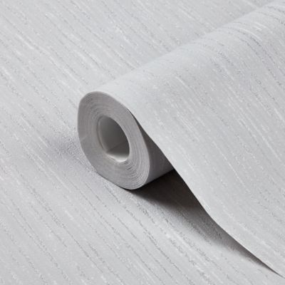 Papier peint vinyle sur intissé GoodHome Truyes gris