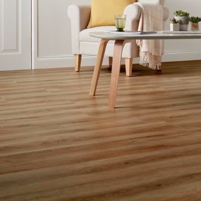 Lame PVC clipsable Jazy bois miel 22 x 122 cm GoodHome (vendue au carton)