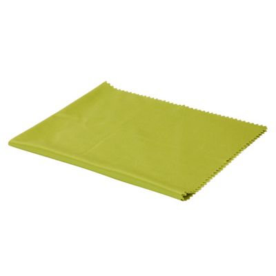 Lot de 2 chiffons pour vitres en microfibre 32 x 32 cm vert