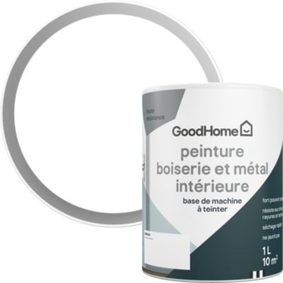 Peinture boiseries et métal intérieur GoodHome Velours base B 1L