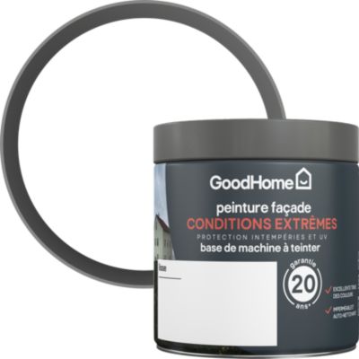 Testeur de peinture peinture façade conditions extrêmes GoodHome mat lisse base C 240ml