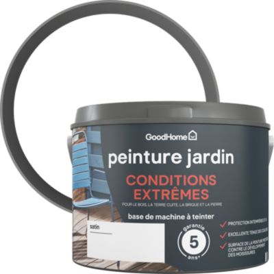 Peinture jardin conditions extrêmes GoodHome satin base A 2,5L