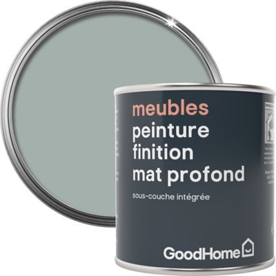 Peinture de rénovation meubles GoodHome vert Tyrone mat profond 125ml