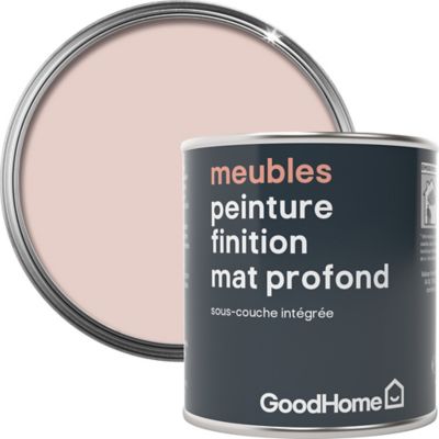 Peinture de rénovation meubles GoodHome rose Ikoma mat profond 125ml