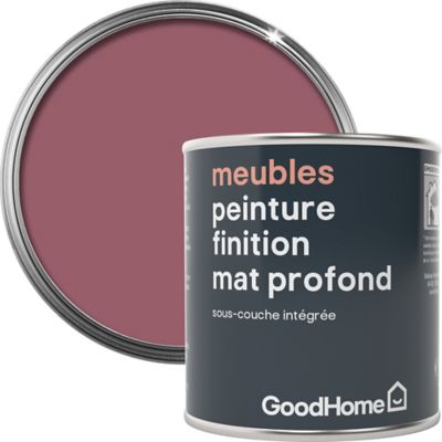 Peinture de rénovation meubles GoodHome rose Magome mat profond 125ml
