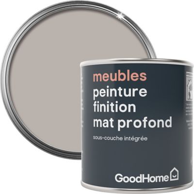 Peinture de rénovation meubles GoodHome beige Arica mat profond 125ml