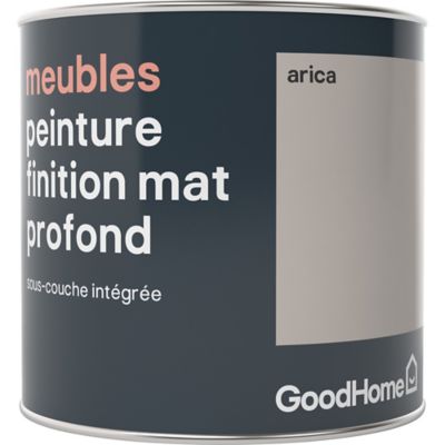 Peinture de rénovation meubles GoodHome beige Arica mat profond 0,5L