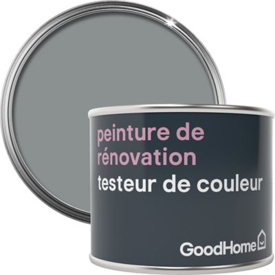 Testeur peinture de rénovation GoodHome gris Delaware mat 70ml