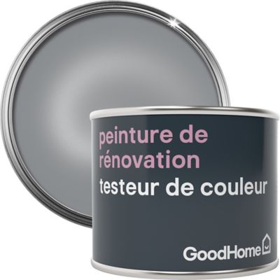 Testeur peinture de rénovation GoodHome argent Beverly Hills métallisé 70ml
