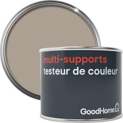 Testeur peinture de rénovation multi-supports GoodHome marron Baracoa satin 70ml