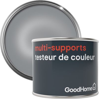 Testeur peinture de rénovation multi-supports GoodHome argent Beverly Hills métallisé 70ml