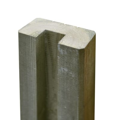 Demi poteau U27 pin 4,5 x 9 x L.240 cm