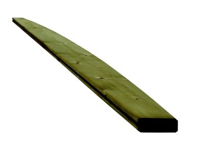 Profilé de clôture épicéa 210 x 13,5 cm, ép.27 mm