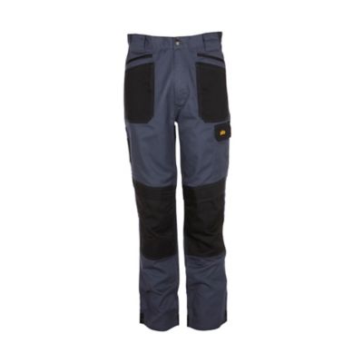 Pantalon à poches multiples Harrier gris Site taille 38