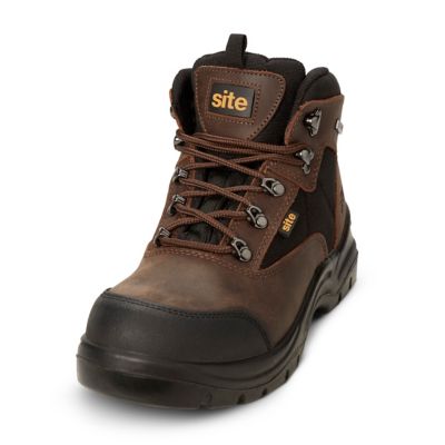 Chaussures de sécurité hautes Onyx imperméables marron Site taille 43