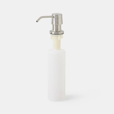 Distributeur de savon intégrable GoodHome Datil finition brossée