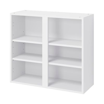 Caisson haut de cuisine Caraway GoodHome blanc H. 72 cm x L. 80 cm - Goodhome