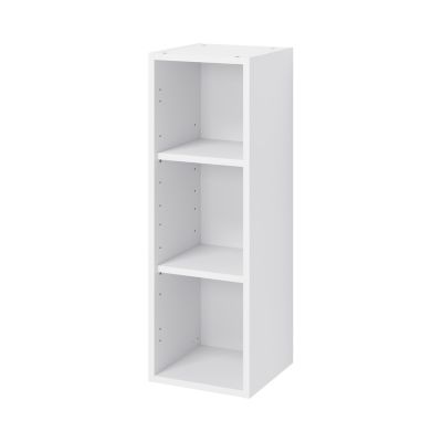 Caisson haut de cuisine GoodHome Caraway Blanc H. 90 cm x ...