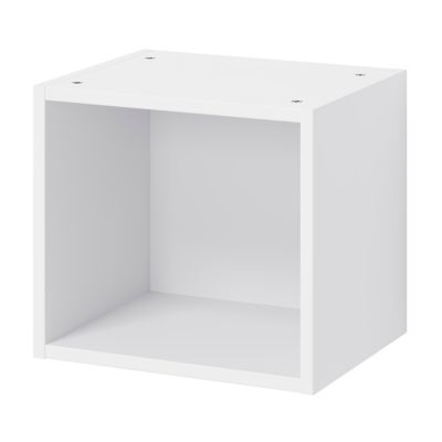 Caisson haut de cuisine ouvert GoodHome Caraway Blanc H. 36 cm x l. 40 cm - Goodhome