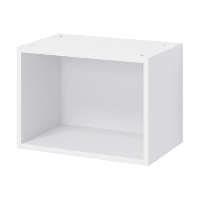 Caisson haut de cuisine ouvert GoodHome Caraway Blanc H. 36 cm x l. 50 cm - Goodhome