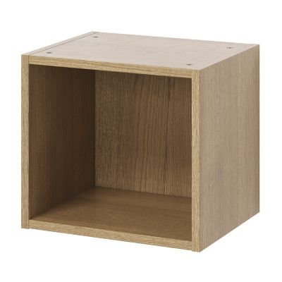 Caisson haut de cuisine ouvert GoodHome Caraway Chêne clair H. 36 cm x l. 40 cm - Goodhome
