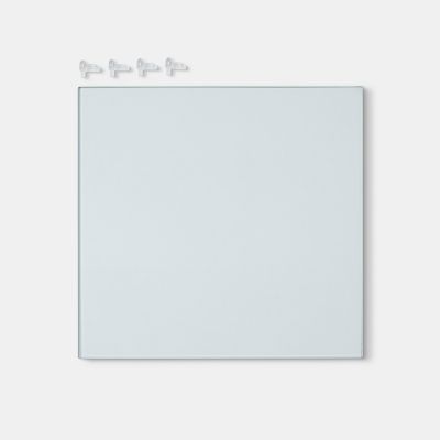 Etagère en verre pour caisson haut de cuisine GoodHome Cicely l. 25.85 cm x P.27.35 cm, 2 pièces - Goodhome