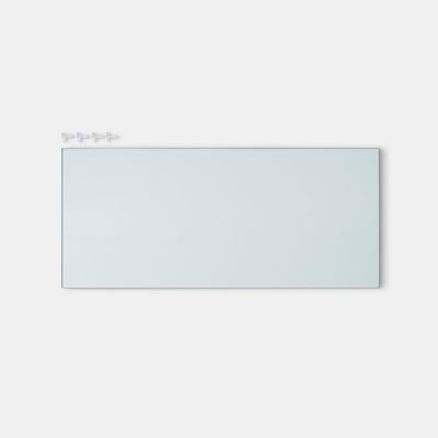 Etagère en verre pour caisson haut de cuisine GoodHome Cicely l. 55.85 cm x P.27.35 cm, 2 pièces - Goodhome