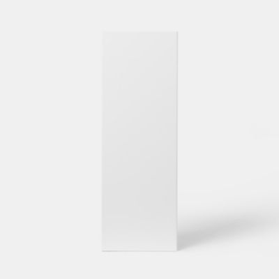Porte de meuble de cuisine Stevia blanc brillant l. 25 cm x H. 72 cm GoodHome - Goodhome