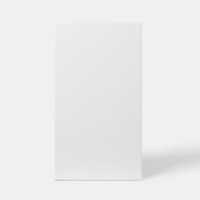 Porte de meuble de cuisine Stevia blanc brillant l. 40 cm x H. 72 cm GoodHome - Goodhome