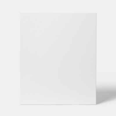 Porte de meuble de cuisine Stevia blanc brillant l. 60 cm x H. 72 cm GoodHome