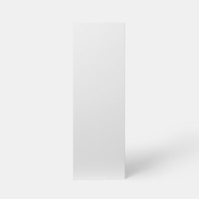Porte de meuble de cuisine Stevia blanc brillant l. 30 cm x H. 90 cm GoodHome - Goodhome