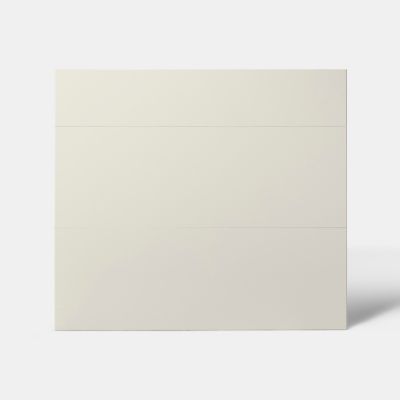 Façade de cuisine 1 tiroir et 2 casseroliers Stevia crème brillant l. 80 cm x H. 72 cm GoodHome - Goodhome