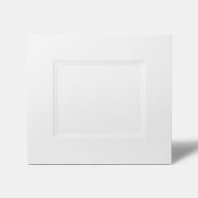 Façade de cuisine hotte / casserolier Artemisia blanc mat l. 40 cm GoodHome - Goodhome