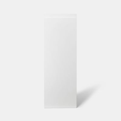 Porte de meuble de cuisine Garcinia blanc brillant l. 25 cm x H. 72 cm GoodHome - Goodhome