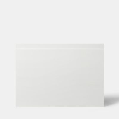 Façade de cuisine hotte / casserolier Garcinia blanc l. 50 cm GoodHome - Goodhome