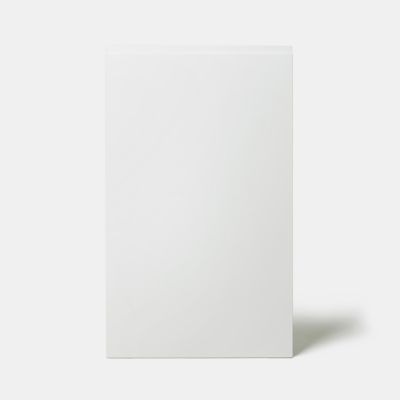 Porte de colonne de cuisine Garcinia blanc brillant L. 60 cm x H. 100 cm GoodHome - Goodhome