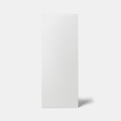 Porte de colonne de cuisine Garcinia blanc brillant L. 50 cm x H. 130 cm GoodHome - Goodhome