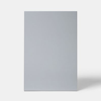 Porte de meuble de cuisine GoodHome Alisma Gris l. 59.7 cm x H. 89.5 cm
