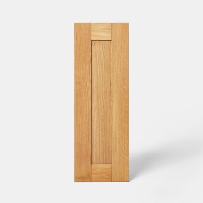 Porte de meuble de cuisine Verbena chêne massif l. 25 cm x H. 72 cm GoodHome - Goodhome